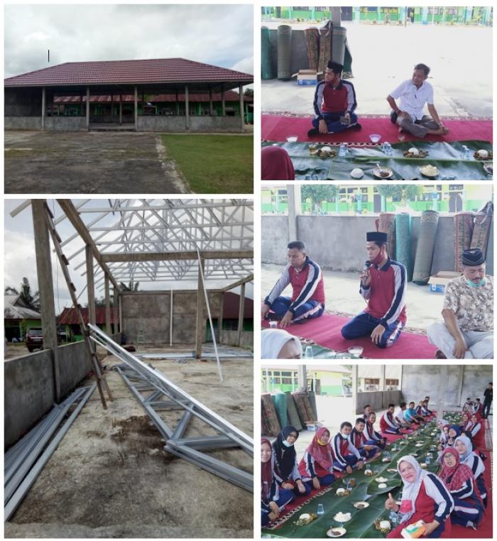DO'A SELAMAT PENGGUNAAN GEDUNG AULA KOMITE MTSN 1 TEBO