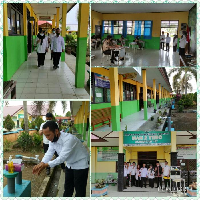 Belajar Tatap Muka di MAN 2 Tebo ini Ketentuannya