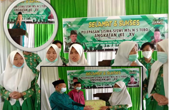 PELEPASAN SISWA KELAS IX SEDERHANA TAPI PENUH MAKNA