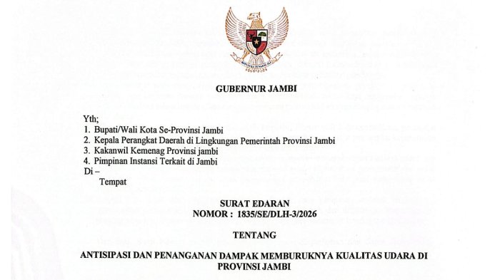 Sikapi Edaran Gubernur Soal ISPU, MIN 4 Tebo Siaga dan Menunggu Kebijakan Lanjutan Sikapi Edaran Gubernur Soal ISPU, MIN 4 Tebo Siaga dan Menunggu Kebijakan Lanjutan
