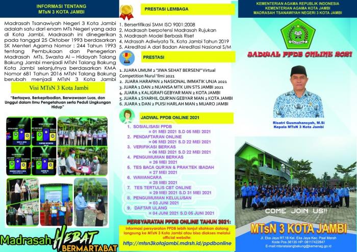 INFO UPDATE PPDB ONLINE 2021