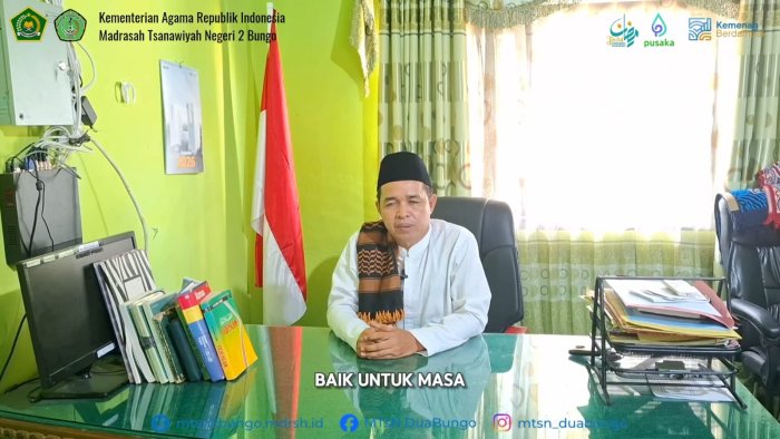 Sambut Hari Kemenangan, Kepala MTsN 2 Bungo Sampaikan Pesan Idul Fitri 1447 H Sambut Hari Kemenangan, Kepala MTsN 2 Bungo Sampaikan Pesan Idul Fitri 1447 H