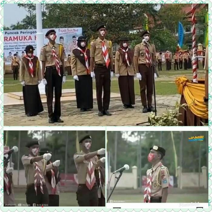 3 orang siswa MAN 2 Tebo sukses sebagai petugas upacara hari Pramuka ke-60 3 orang siswa MAN 2 Tebo sukses sebagai petugas upacara hari Pramuka ke-60