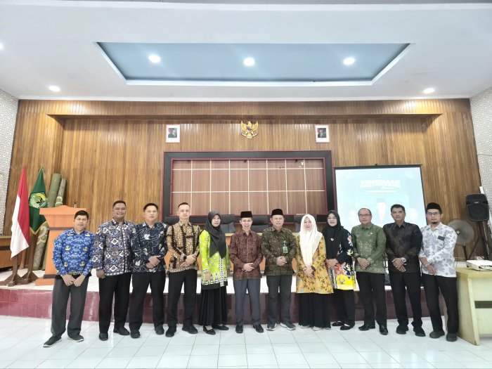 MTsN 2 Bungo Dukung Zona Integritas Melalui Pembinaan PMZI dan Kehumasan