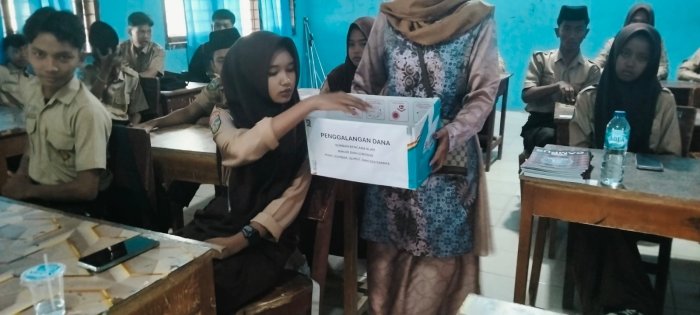 Keluarga Besar MTsN 2 Bungo Gelar Penggalangan Dana untuk Korban Bencana Alam di Sumbar, Sumut, dan Aceh