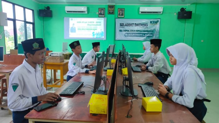 Enam Siswa MTsN 3 Kota Jambi Ikuti Olimpiade Bahasa Arab (OBA) Tingkat MTs Tahun 2026