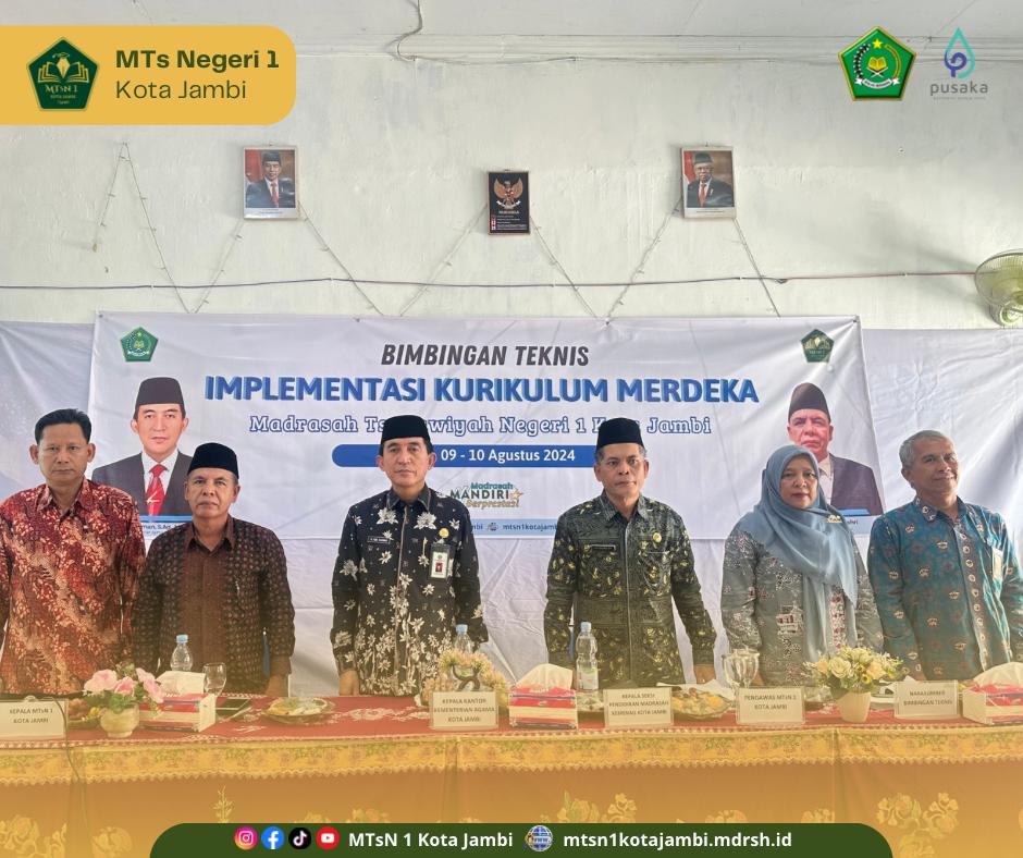 Tingkatkan Kualitas Pedidikan, MTs N 1 Kota Jambi Gelar Bimtek IKM Tingkatkan Kualitas Pedidikan, MTs N 1 Kota Jambi Gelar Bimtek IKM