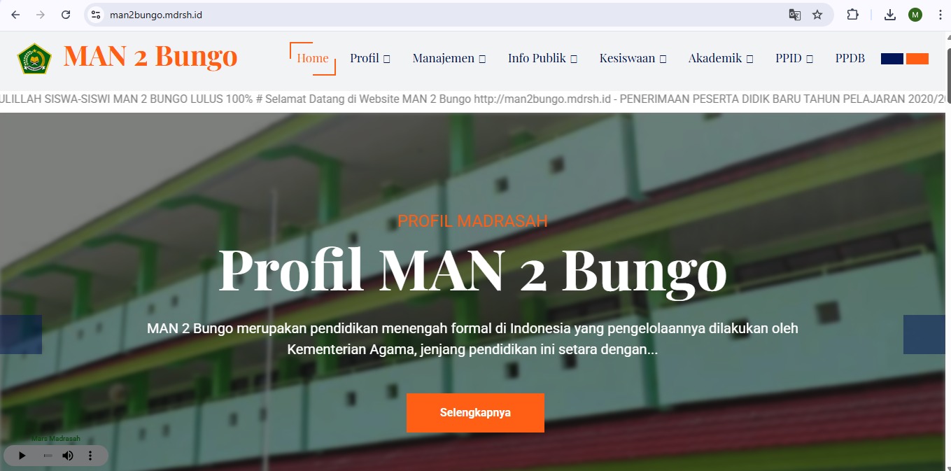 Pengumuman Kelulusan Siswa-Siswi MAN 2 Bungo beserta Tata Cara Pengecekan Kelulusan Tahun Ajaran 2024/2025 Pengumuman Kelulusan Siswa-Siswi MAN 2 Bungo beserta Tata Cara Pengecekan Kelulusan Tahun Ajaran 2024/2025