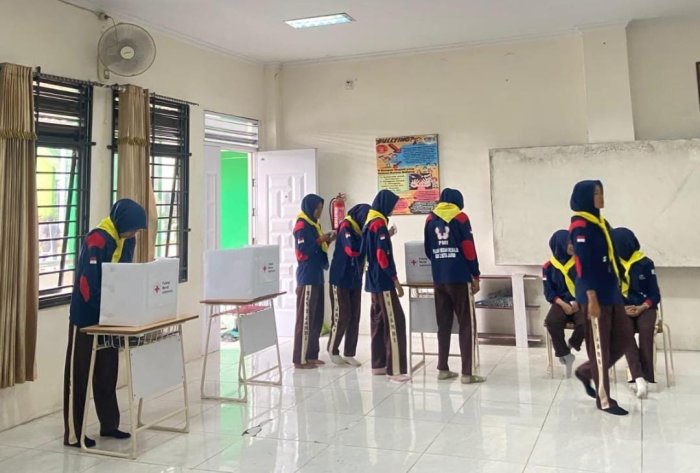 Zahratus Syita Terpilih Jadi Ketua PMR MAN 2 Kota Jambi 2025/2026, Tegaskan Semangat Kebersamaan