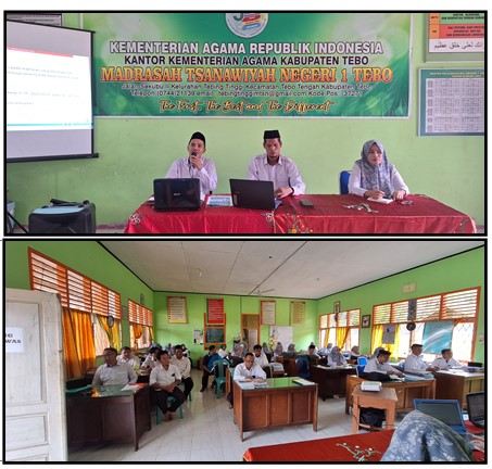 MTs N 1 TEBO ADAKAN RAPAT KELULUSAN SISWA KELAS IX