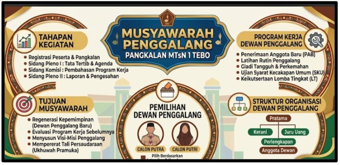 MTsN 1 Tebo Gelar Musyawarah Pembentukan Dewan Penggalang, Didampingi Kakak Pembina Zulkarnain dan Dianus MTsN 1 Tebo Gelar Musyawarah Pembentukan Dewan Penggalang, Didampingi Kakak Pembina Zulkarnain dan Dianus