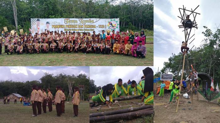 IKUTI TLTD, MAN 2 TEBO : PRAMUKA BANGUN KARAKTER SISWA MADRASAH