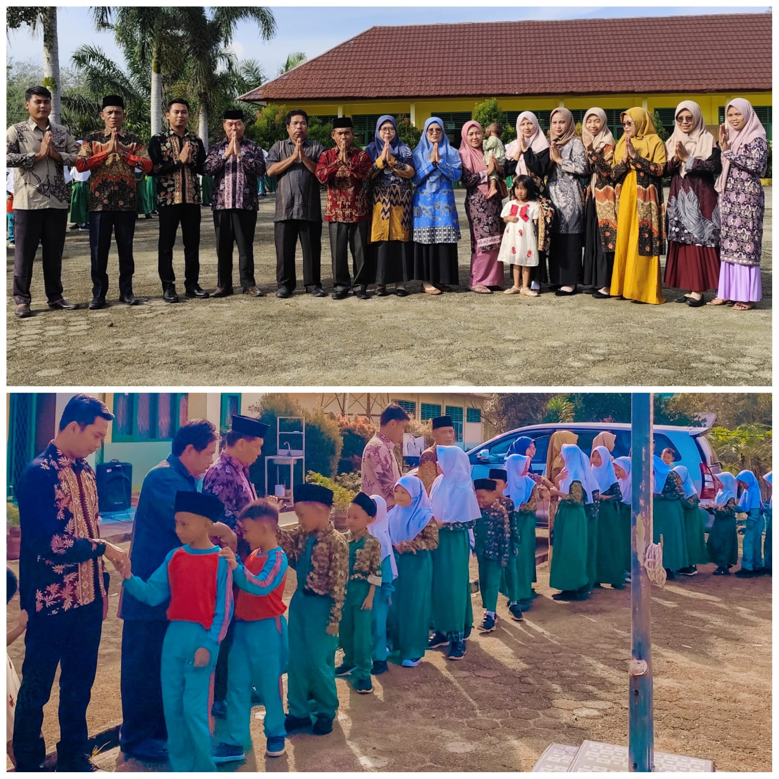 Halal Bihalal Warnai Hari Pertama Masuk Pasca Lebaran