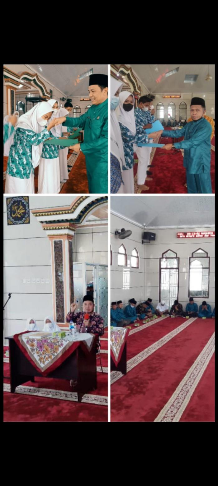 MAN 1 Kerinci Memperingati Maulid Nabi Muhammad SAW 1443 H tahun 2021