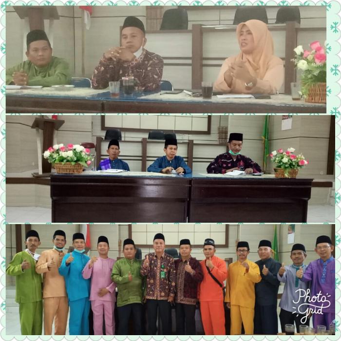 Kepala MAN 2 Tebo mengikuti kegiatan Rapat Kerja Forum  Kelompok Kerja Kepala Madrasah