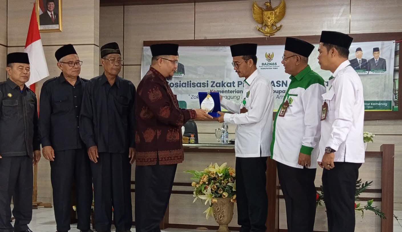 Guru PPPK MIN 4 Tebo Ikuti Sosialisasi Zakat Profesi