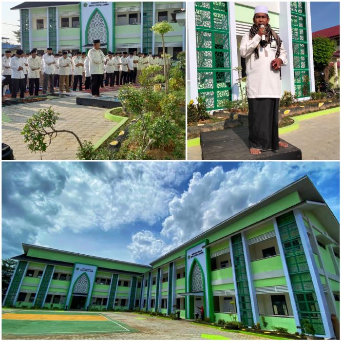 Tasyakuran Gedung Baru, MAN 2 Kota Jambi Gelar Zikir dan Doa Bersama 