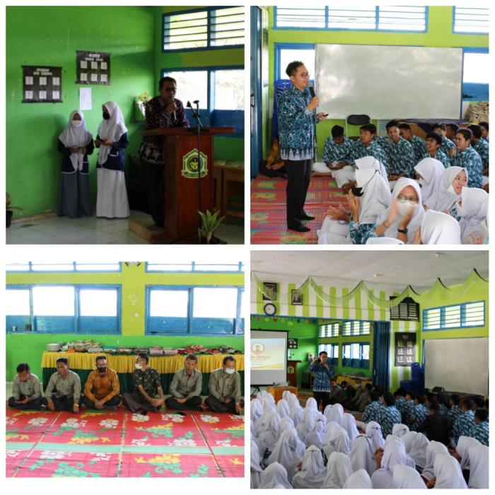 Sebanyak 165 Siswa/i kelas XII MAN 1 Kerinci ikuti Muhasabah pemantapan mengikuti UN.