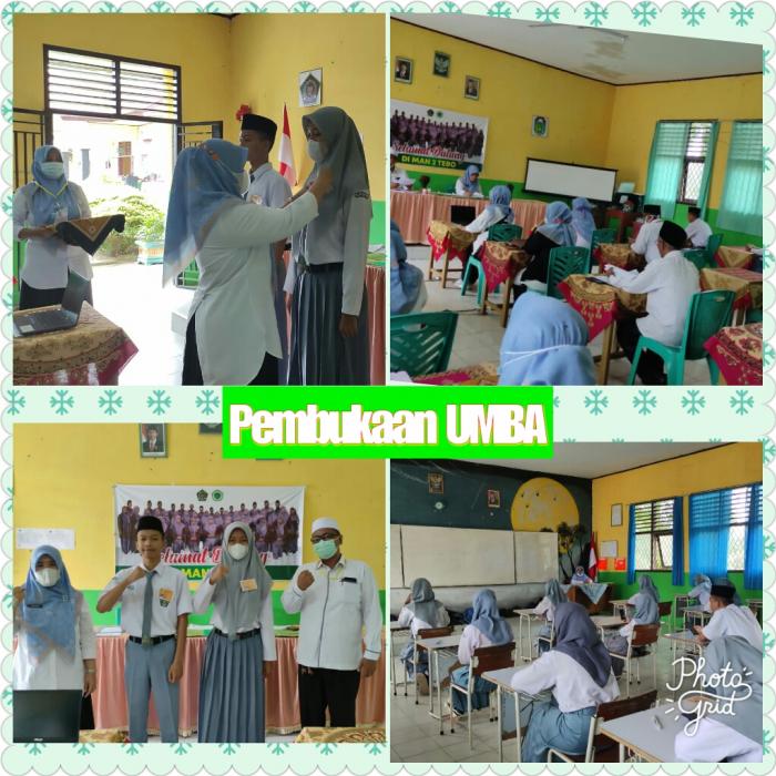 MAN 2 Tebo Gelar Ujian Madrasah Berbasis Android Tahun Pelajaran 2021-2022