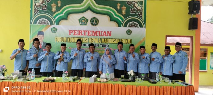 Kepala MTsN 5 Tebo Ikuti Forum Komunikasi Madrasah