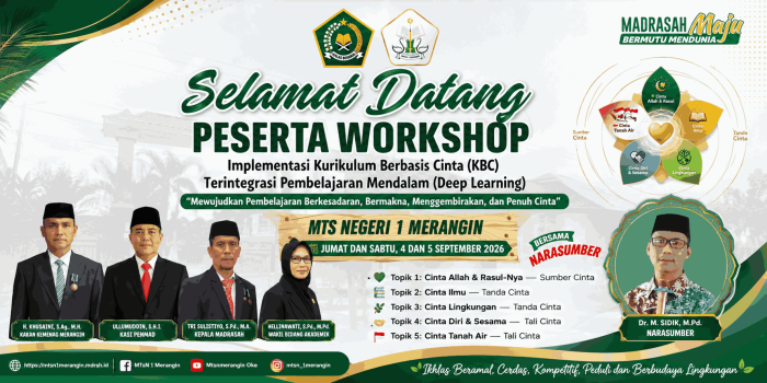 Jelang H-1 Matangkan Persiapan Workshop KBC Terintegrasi Pembelajaran Mendalam ( Deep Learning)