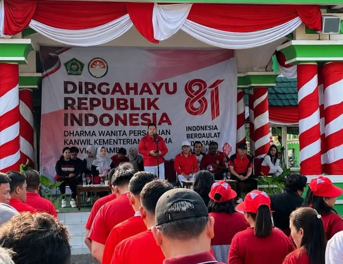 Sambut HUT RI ke-81, DWP Kanwil Kemenag Jambi Gelar Berbagai Lomba Sambut HUT RI ke-81, DWP Kanwil Kemenag Jambi Gelar Berbagai Lomba
