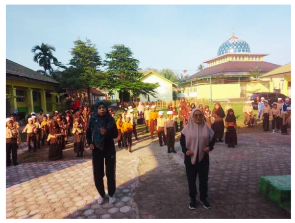 Senam Ceria Di Tahun Ajaran Baru