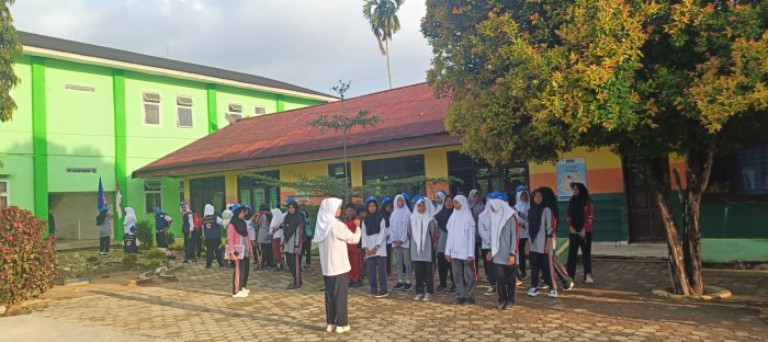 Persiapan Pelantikan Anggota Baru PMR MTsN 2 Bungo