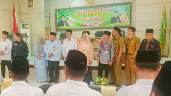 Kepala MIN 4 Tebo Hadiri Pisah Sambut Kakankemenag, Siap Dukung Program Pimpinan Baru