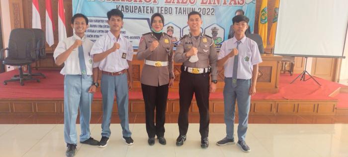 MAN 2 Tebo Berpartisipasi Pada Pelopor Keselamatan Berlalu Lintas Dan Workshop Lalu Lintas