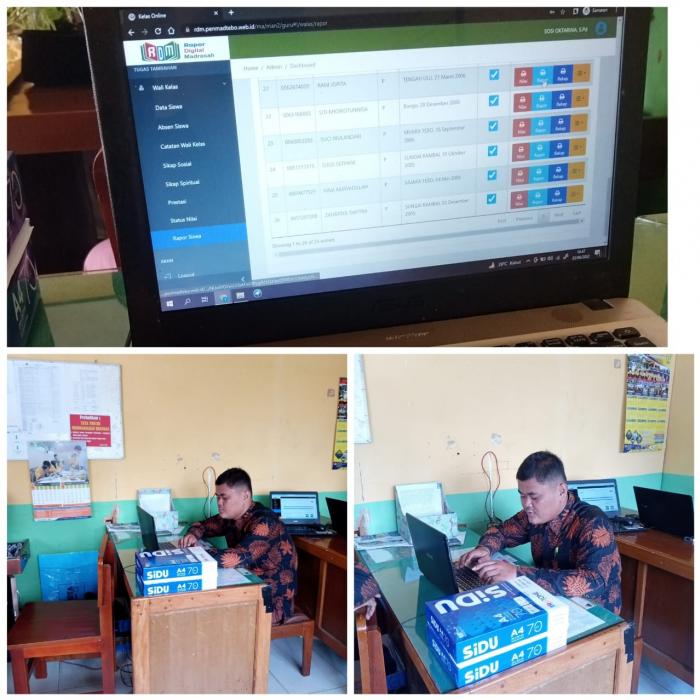 MAN 2 Tebo Dukung Program Digitalisasi Madrasah (Rapor Digital Madrasah)