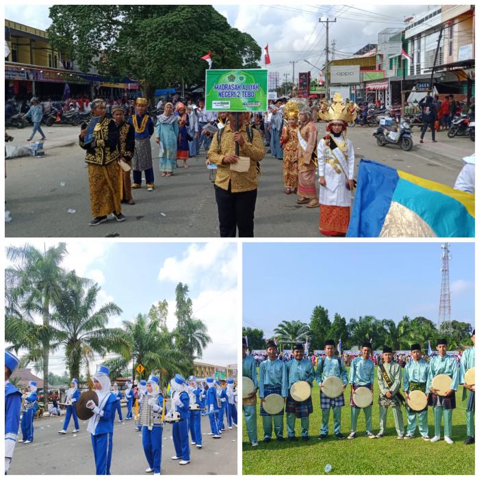 Siswa Siswi MAN 2 Tebo Menyemarakkan Pawai Karnaval HUT RI ke-77 Siswa Siswi MAN 2 Tebo Menyemarakkan Pawai Karnaval HUT RI ke-77