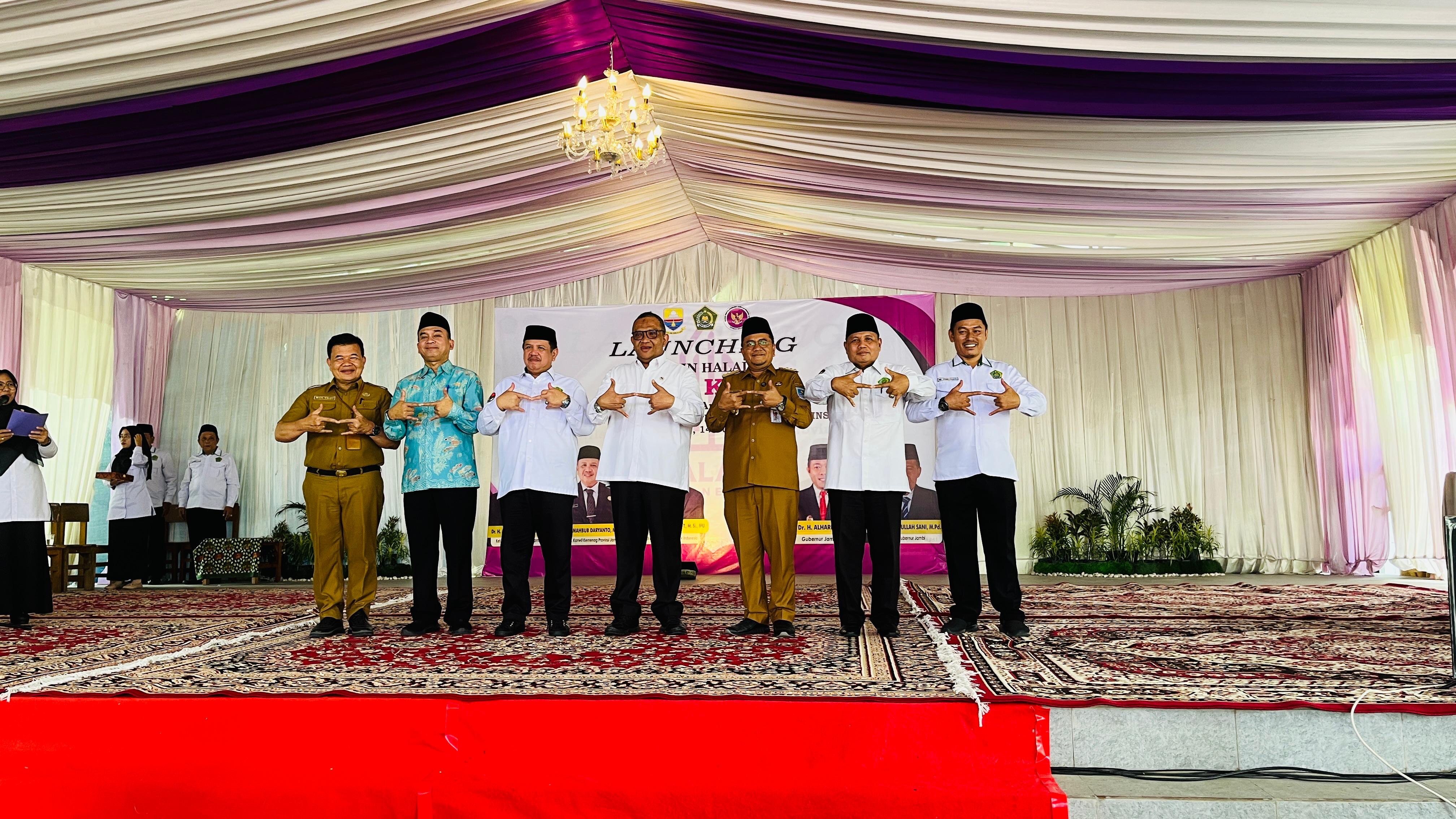 LAUNCHING KANTIN HALAL ZONA KHAS DI MAN 2 KOTA JAMBI, LANGKAH NYATA PERCEPATAN INDUSTRI HALAL DI LINGKUNGAN MADRASAH
