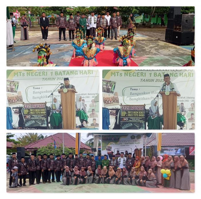 Tasyakuran Harlah ke-41 MTs Negeri 1 Batang Hari Tahun 2022 Tasyakuran Harlah ke-41 MTs Negeri 1 Batang Hari Tahun 2022