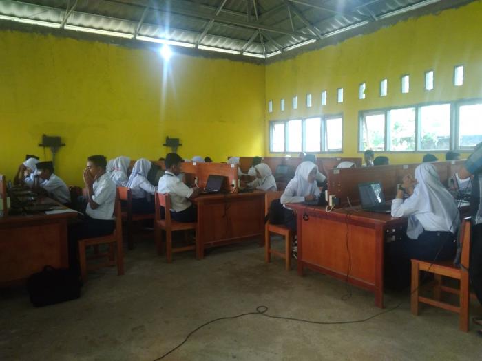 Pelaksanaan Simulasi tahap II UAMBN-BK MTsN 1 Bungo