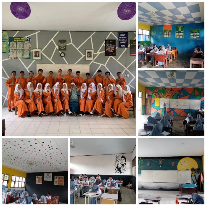 Mendesain Ruang Kelas dengan Kreatifitas Siswa Mendesain Ruang Kelas dengan Kreatifitas Siswa