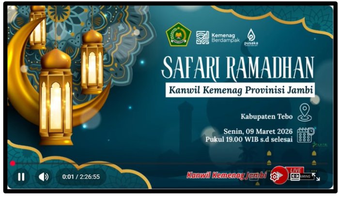 Pererat Silaturahmi, Kepala MTsN 1 Tebo Dampingi Safari Ramadhan Kakanwil di Masjid Bogorejo Pererat Silaturahmi, Kepala MTsN 1 Tebo Dampingi Safari Ramadhan Kakanwil di Masjid Bogorejo