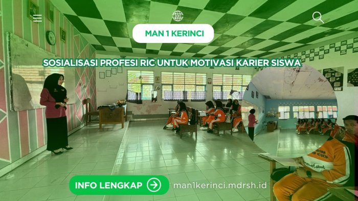 RIC Beri Sosialisasi dan Registrasi Profesi bagi Siswa RIC Beri Sosialisasi dan Registrasi Profesi bagi Siswa