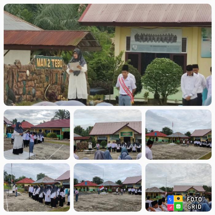 UPACARA PERINGATAN HARI KESAKTIAN PANCASILA DI MAN 2 TEBO UPACARA PERINGATAN HARI KESAKTIAN PANCASILA DI MAN 2 TEBO