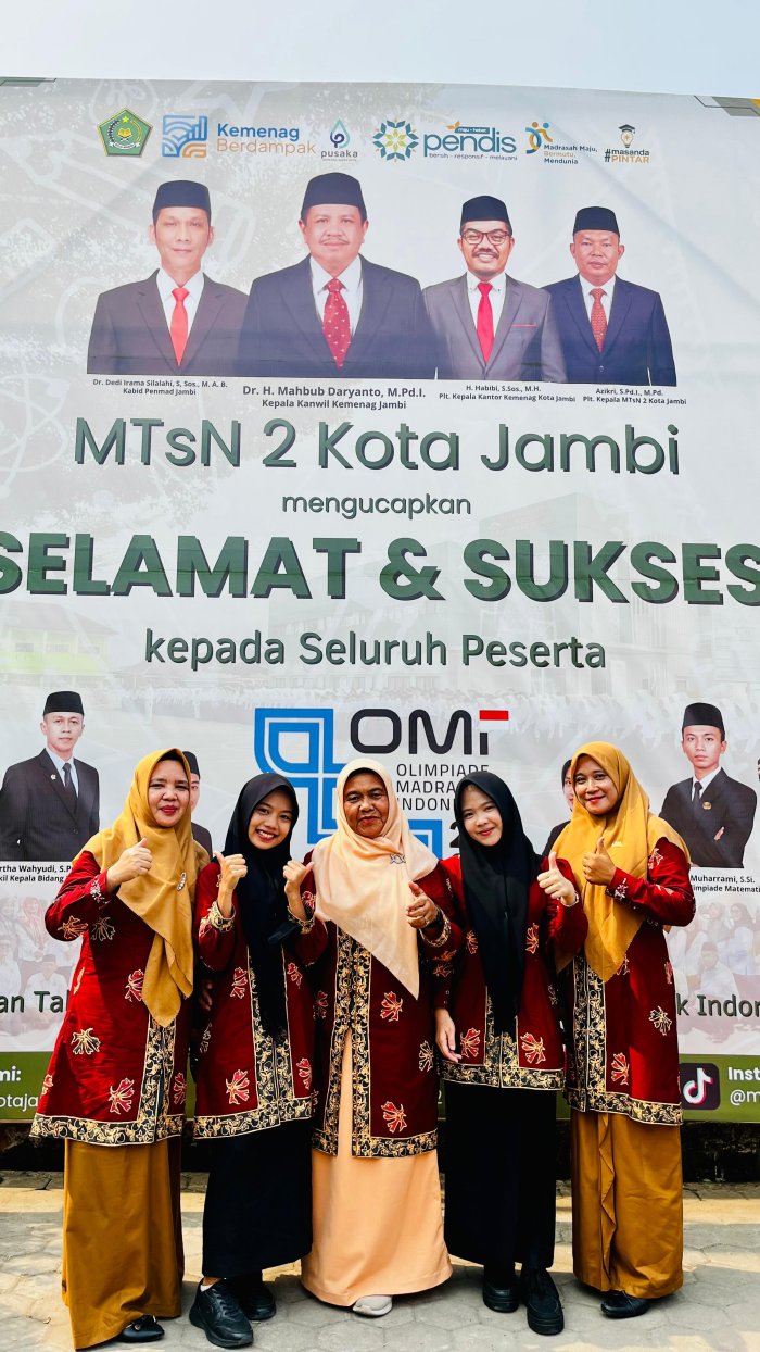 Semangat Berprestasi! Dua Siswa MAN 2 Bungo Ikuti OMI 2026 di Kota Jambi Semangat Berprestasi! Dua Siswa MAN 2 Bungo Ikuti OMI 2026 di Kota Jambi