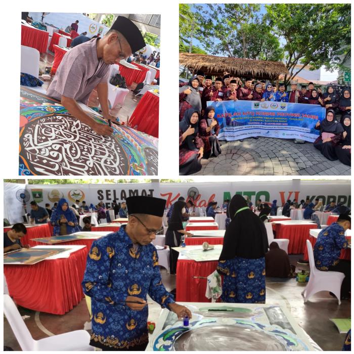 Peserta MTQ Korpri Tingkat Nasional Cabang Kaligrafi Dekorasi Adalah Guru Inspiratif MAN 2 Tebo Peserta MTQ Korpri Tingkat Nasional Cabang Kaligrafi Dekorasi Adalah Guru Inspiratif MAN 2 Tebo