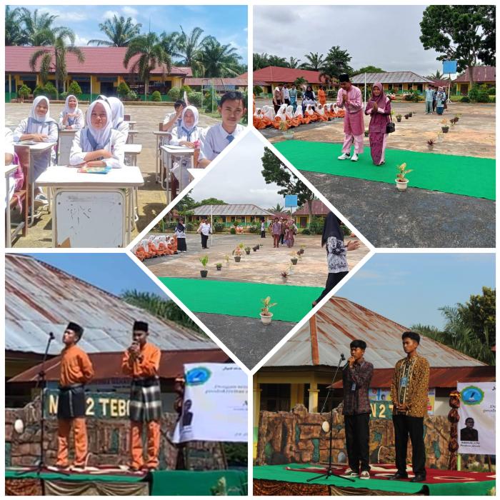 Gebyar Kreatifitas Pelajar MAN 2 Tebo di Hari Guru 
