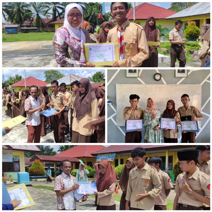 Pembagian Rapor Semester Ganjil 2022/2023 diwarnai dengan Pembagian Reward Pembagian Rapor Semester Ganjil 2022/2023 diwarnai dengan Pembagian Reward