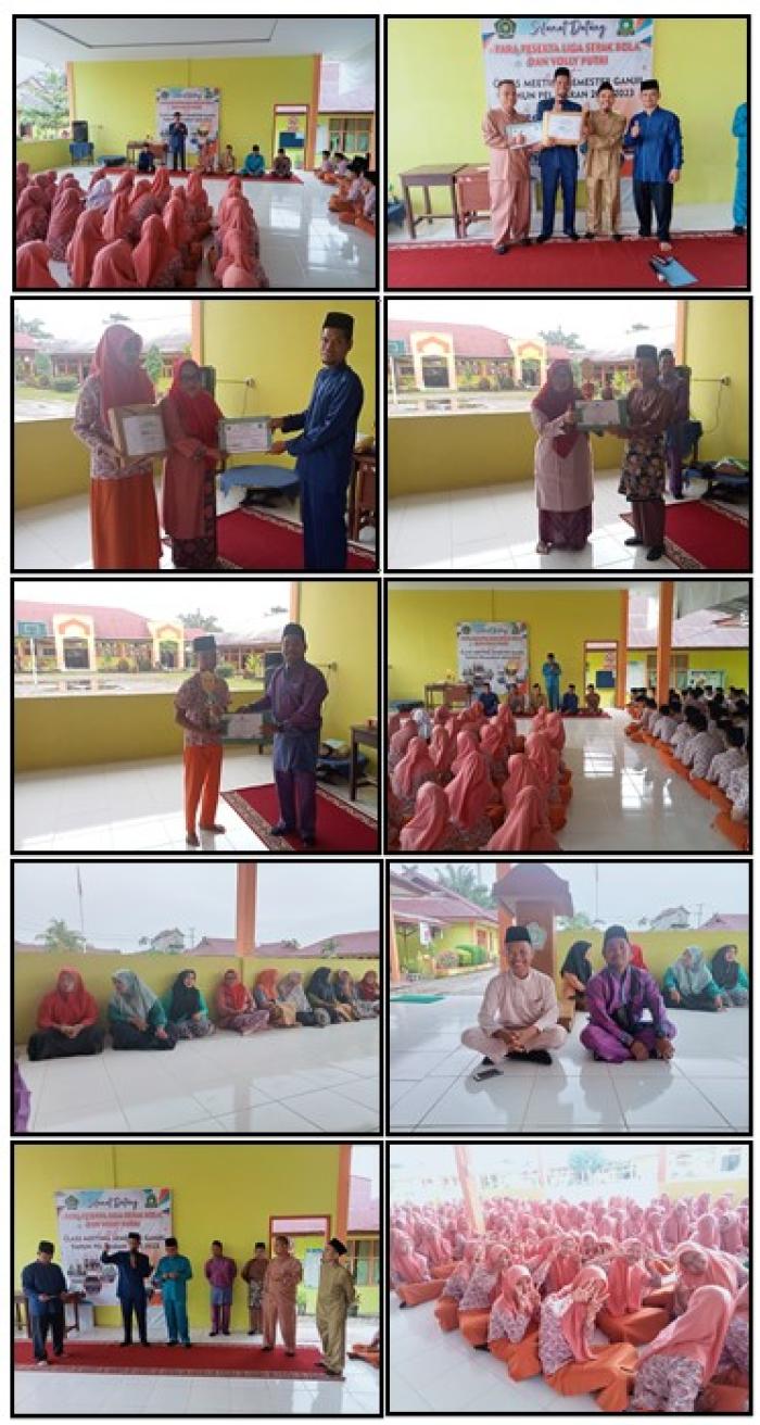 KEPALA MTs N 1 TEBO ADAKAN PENYERAHAN HADIAH HARI AMAL BAKTI (HAB) KEMENAG KE 77 KEPALA MTs N 1 TEBO ADAKAN PENYERAHAN HADIAH HARI AMAL BAKTI (HAB) KEMENAG KE 77