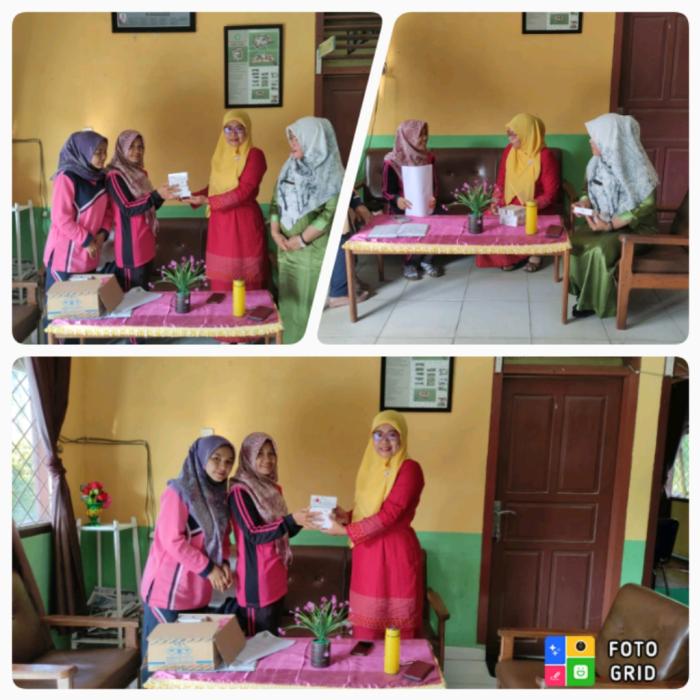 Pembina UKS MAN 2 Tebo Menerima Tablet Tambah Darah dari Puskesmas Tebo Tengah Pembina UKS MAN 2 Tebo Menerima Tablet Tambah Darah dari Puskesmas Tebo Tengah