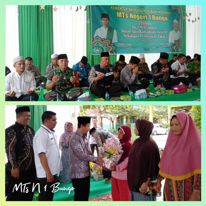 Jelang Ramadhan, MTs N 1 Bungo Kembali Gelar Doa Bersama dan Bagikan Zakat Profesi ASN Jelang Ramadhan, MTs N 1 Bungo Kembali Gelar Doa Bersama dan Bagikan Zakat Profesi ASN