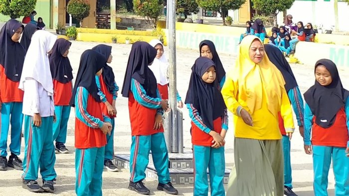 Pembinaan Kedisiplinan di MIN 4 Tebo, Tegas Bukan Keras Pembinaan Kedisiplinan di MIN 4 Tebo, Tegas Bukan Keras