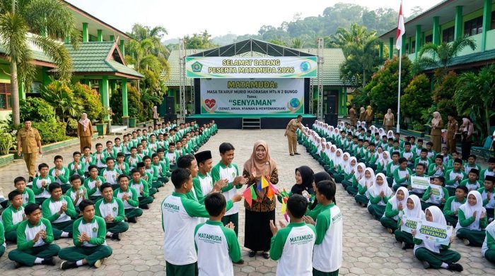 Sambut Murid Baru, MTsN 2 Bungo Siap Gelar Kegiatan MATAMUDA Berkonsep SENYAMAN