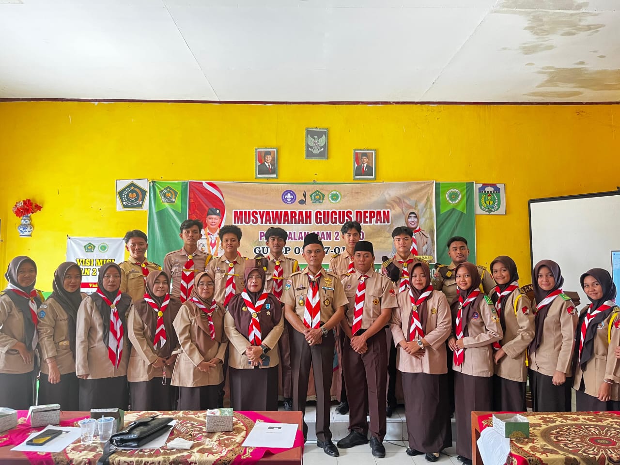 MAN 2 Tebo Gelar Musyawarah Gugus Depan Gerakan Pramuka