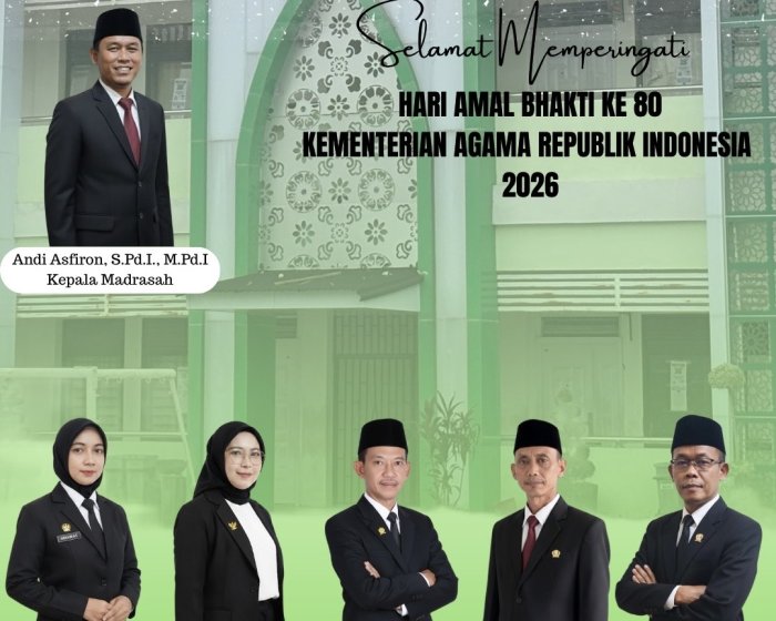 Refleksi HAB ke-80 Kemenag, MAN 2 Kota Jambi Dorong Kerukunan Umat dan Pendidikan Berkarakter Refleksi HAB ke-80 Kemenag, MAN 2 Kota Jambi Dorong Kerukunan Umat dan Pendidikan Berkarakter